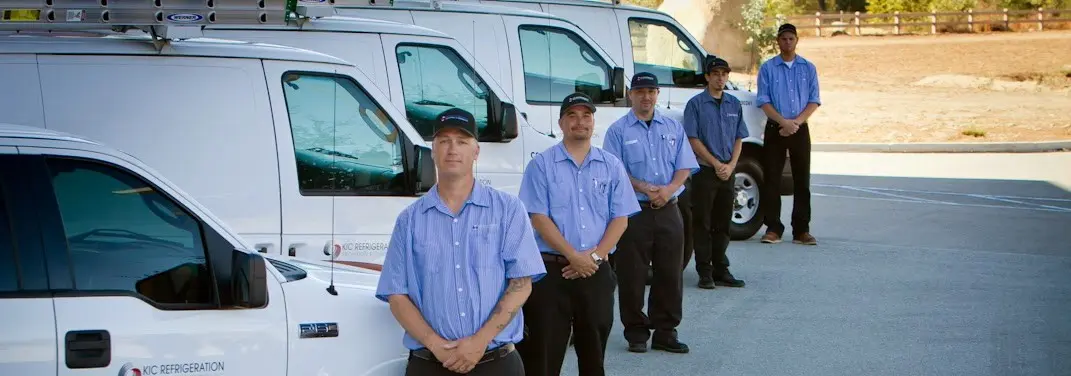 KIC Refrigeration crew ready for Heat Pump Installation jobs across Pismo Beach